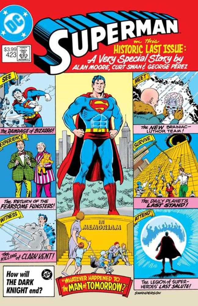 Superman #423 Facsimile Edition Cover A Curt Swan (Whatever Happened To The Man Of Tomorrow Part 1 Of 2) | Odin's Place