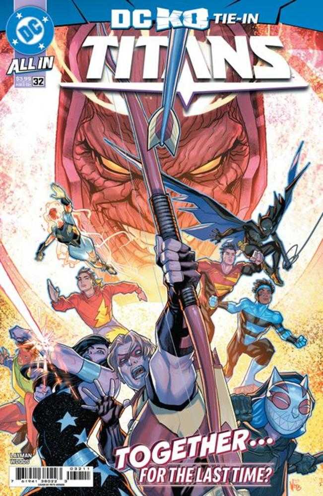 Titans #32 Cover A Pete Woods (DC K.O.) | Odin's Place