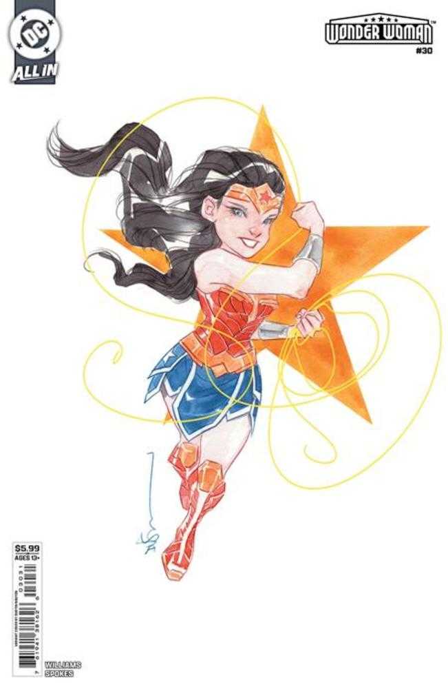 Wonder Woman #30 Cover C Dustin Nguyen Card Stock Variant | Odin's Place