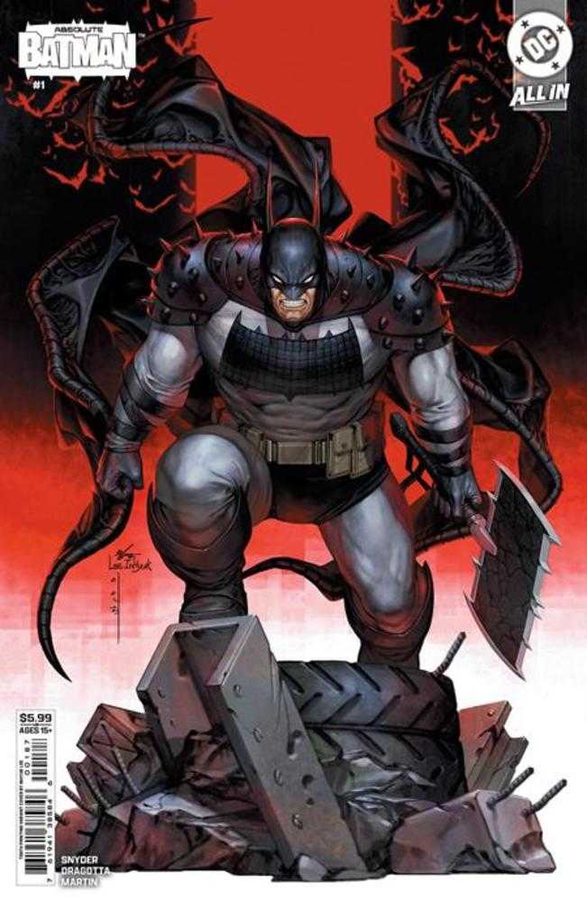 Absolute Batman #1 Tenth Printing Cover B In Hyuk Lee Card Stock Variant | Odin's Place