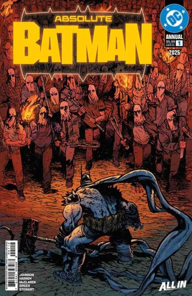 Absolute Batman 2025 Annual #1 (One Shot) 2nd Print Cover A Daniel Warren Johnson | Odin's Place