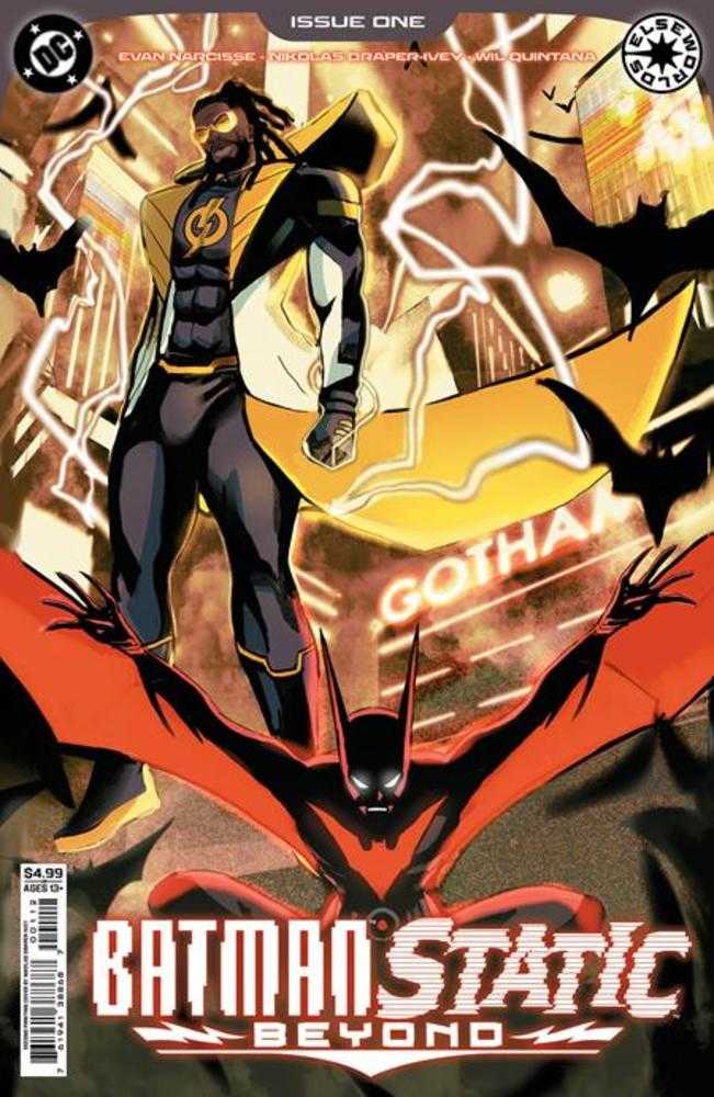 Batman Static Beyond #1 (Of 6) 2nd Print Cover A Nikolas Draper Ivey | Odin's Place