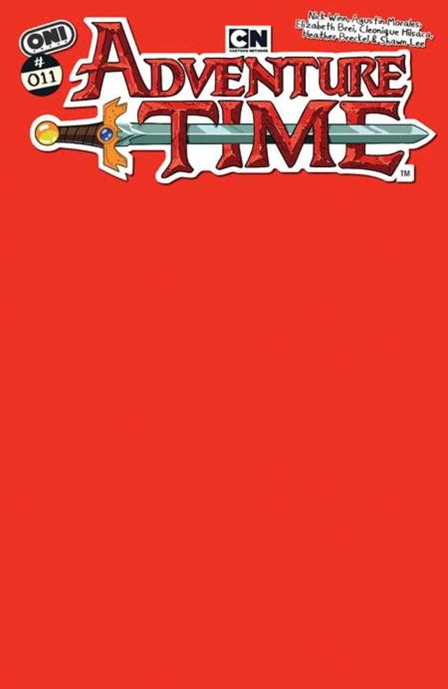 Adventure Time (2025) #11 Cover C Flame Princess Red Blank Sketch Variant | Odin's Place