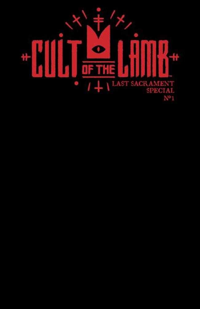 Cult Of The Lamb Last Sacrament Special #1 (One Shot) Cover C Blank Sketch Variant | Odin's Place