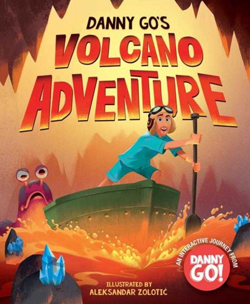 Danny Gos Volcano Adventure Hardcover | Odin's Place