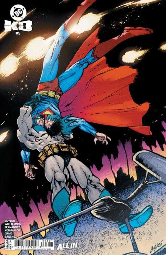 DC K.O. #5 (Of 5) Cover B Daniel Warren Johnson Card Stock Variant | Odin's Place
