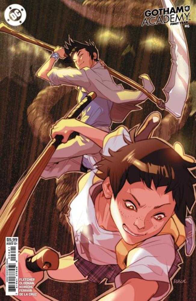 Gotham Academy First Year #6 (Of 6) Cover B Karl Kerschl Card Stock Variant | Odin's Place