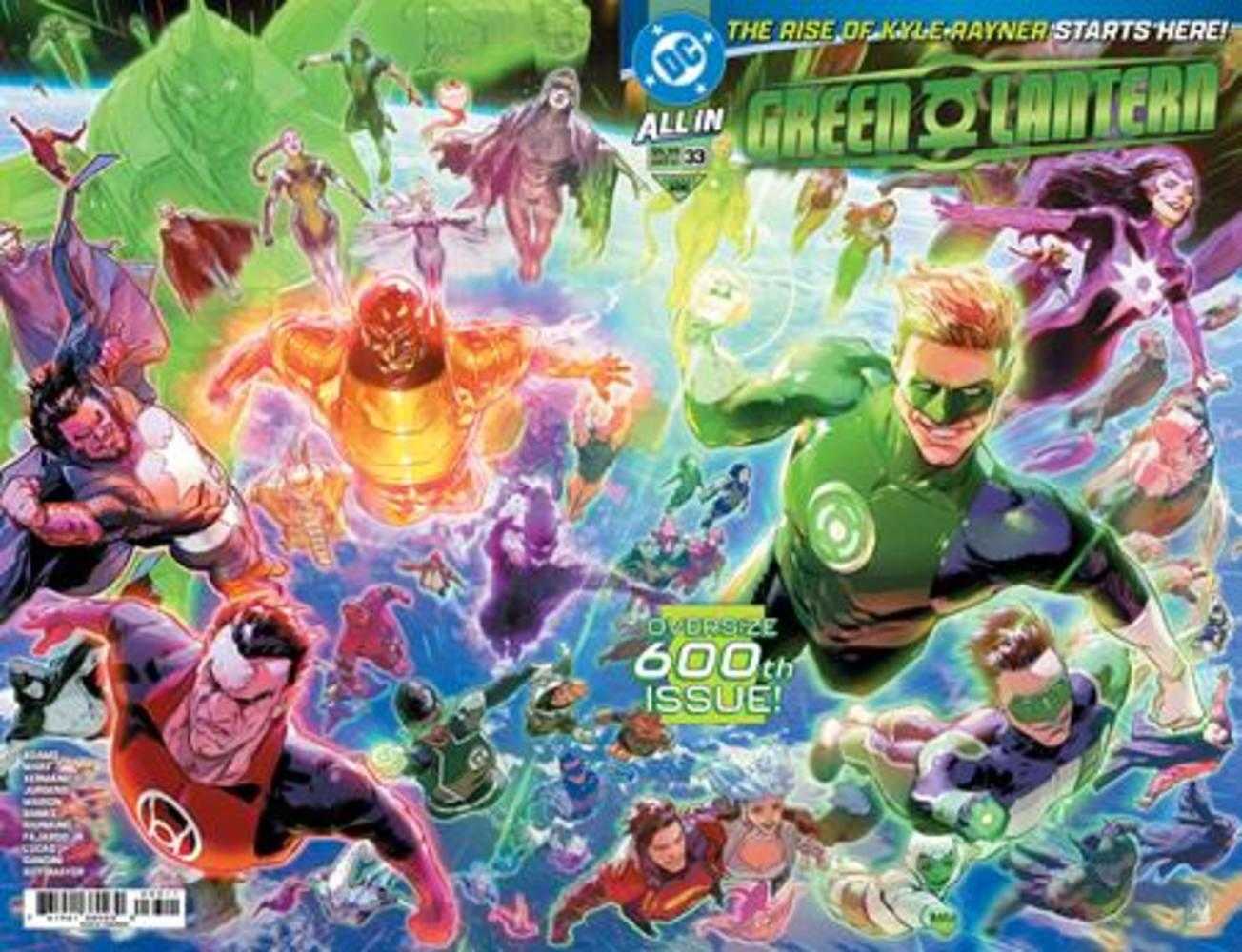 Green Lantern #33 Cover A Xermanico Wraparound (#600) | Odin's Place