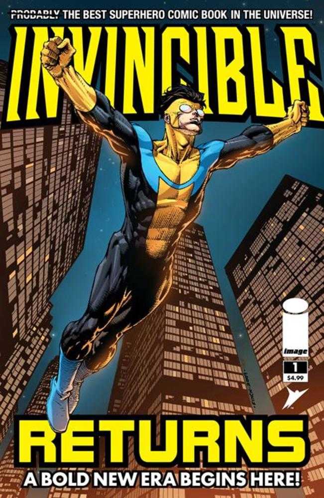 Invincible Returns Facsimile Edition #1 Cover A David Finch & Fco Plascencia | Odin's Place