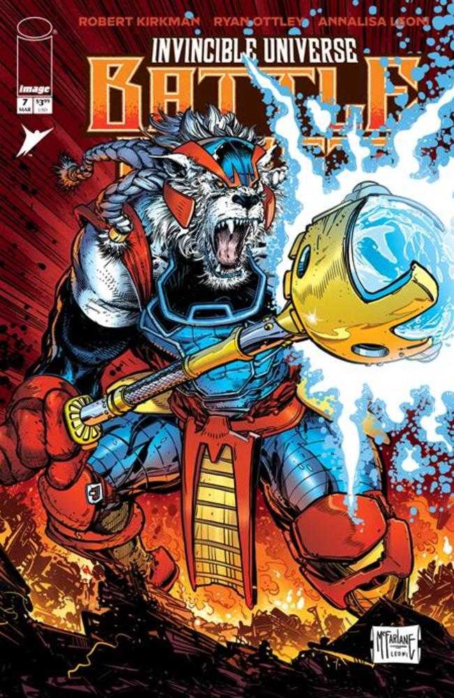Invincible Universe Battle Beast #7 Cover B Todd McFarlane & Annalisa Leoni Variant | Odin's Place