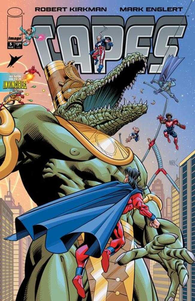 Invincible Universe Capes #5 Cover B Mark Englert Variant | Odin's Place