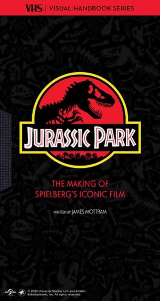 Jurassic Park Hardcover Vhs Homage | Odin's Place