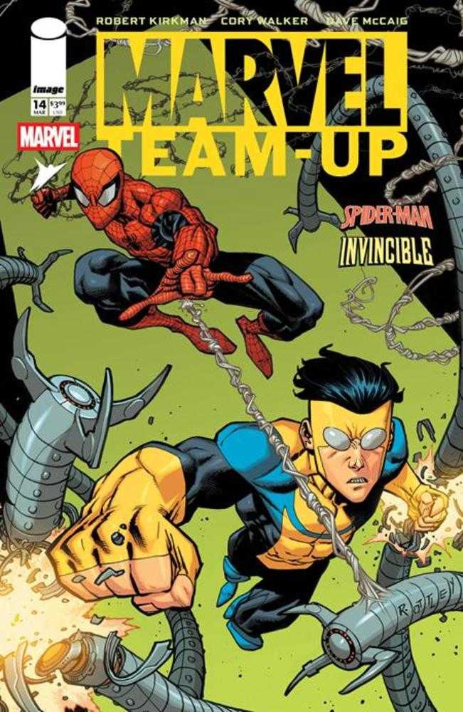 Marvel Teamup #14 Facsimile Edition Cover B Ryan Ottley & Dave Mccaig Variant | Odin's Place
