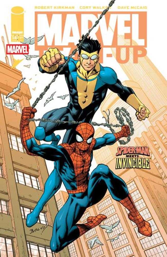 Marvel Teamup #14 Facsimile Edition Cover E Mark Bagley & Dave Mccaig Variant | Odin's Place