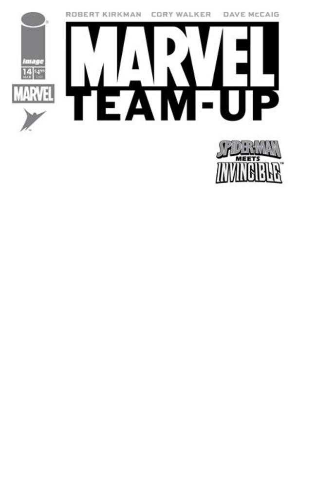 Marvel Teamup #14 Facsimile Edition Cover G Blank Sketch Variant | Odin's Place