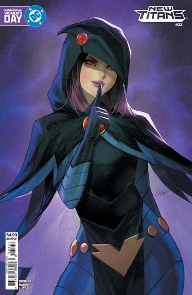 New Titans #33 Cover D Lesley Leirix Li International Women’s Day Card Stock Variant | Odin's Place