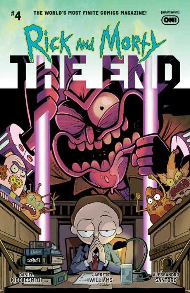 Rick And Morty The End #4 (Of 6) Cover B Troy Little Variant | Odin's Place