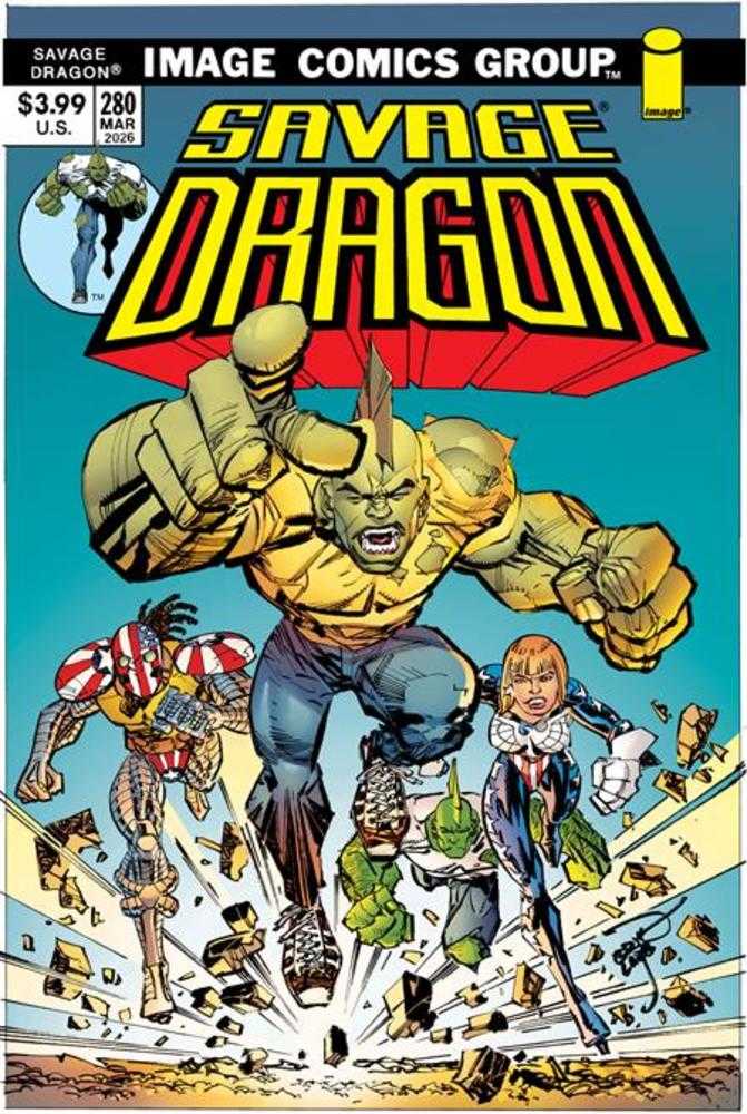 Savage Dragon #280 Cover B Erik Larsen 70 S Trade Dress Variant (Mature) | Odin's Place