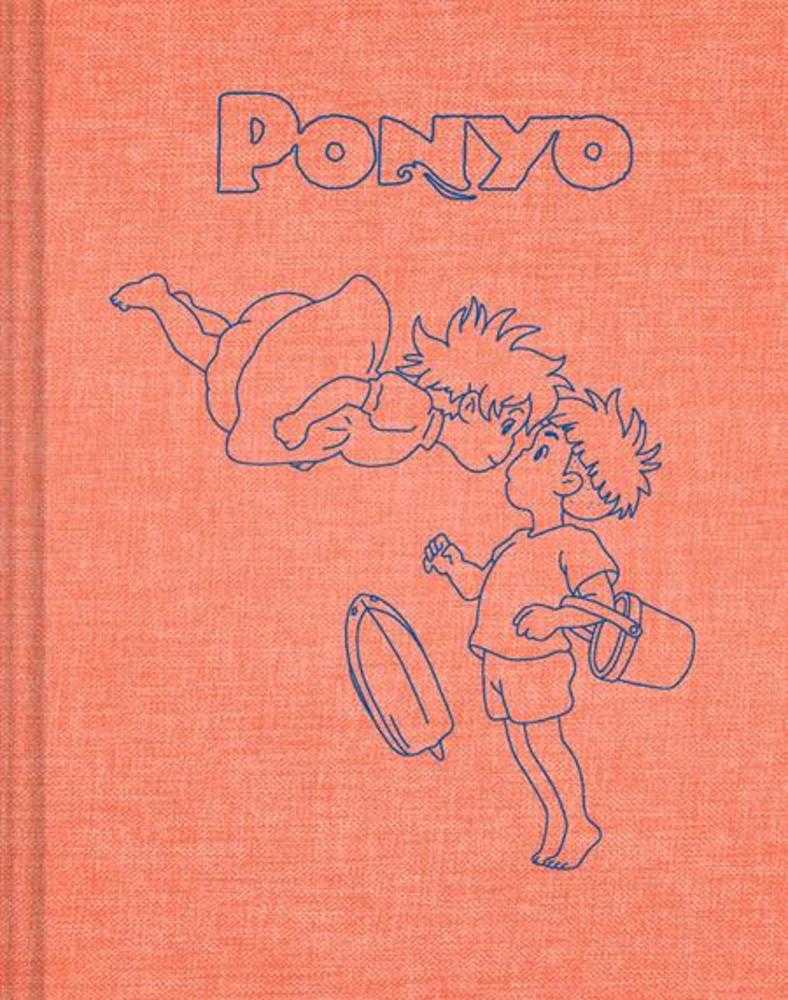 Studio Ghibli Ponyo Sketchbook Hardcover | Odin's Place
