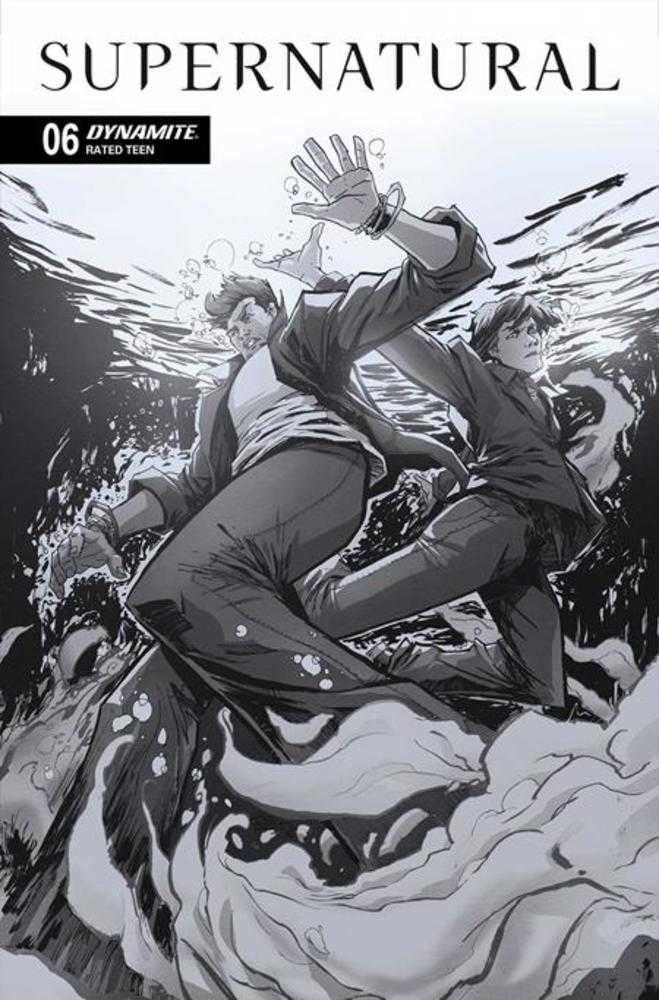 Supernatural #6 Cover F 1:10 David Cousens Black & White Variant | Odin's Place