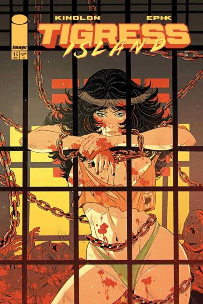 Tigress Island #1 (Of 5) Cover C Luana Vecchio Nsfw Polybagged Variant (Mature) | Odin's Place