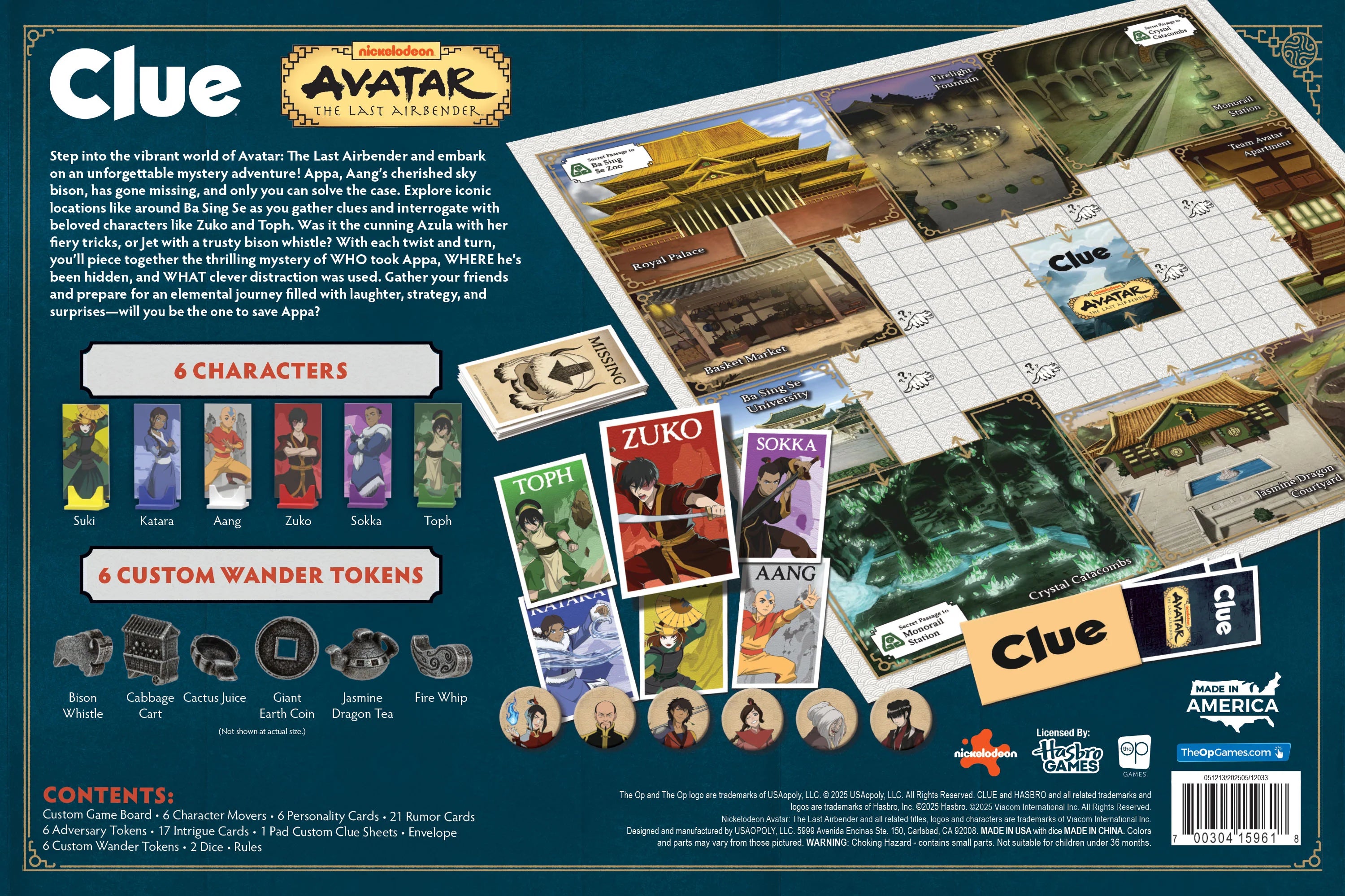 Clue: Avatar: The Last Airbender | Odin's Place