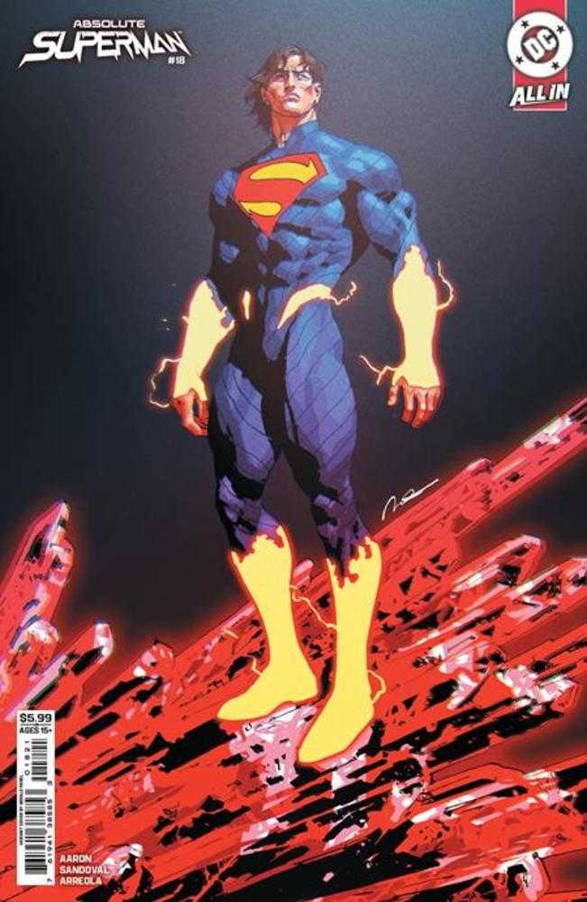 Absolute Superman #18 Cover B Gerald Parel Card Stock Variant | Odin's Place