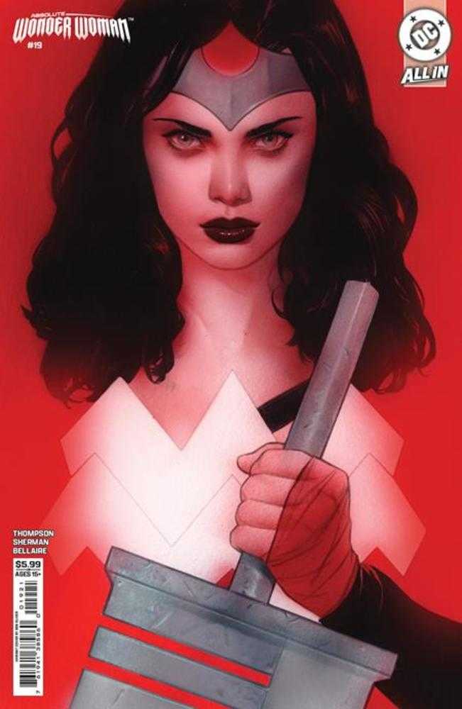 Absolute Wonder Woman #19 Cover B Ben Oliver Card Stock Variant | Odin's Place