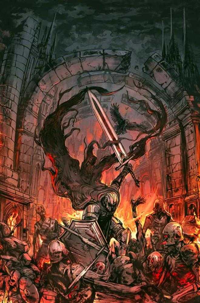 Dark Souls Mother Of Mourning #4 (Of 4) Cover C Reza Afshar Full Art Variant (Mature) | Odin's Place