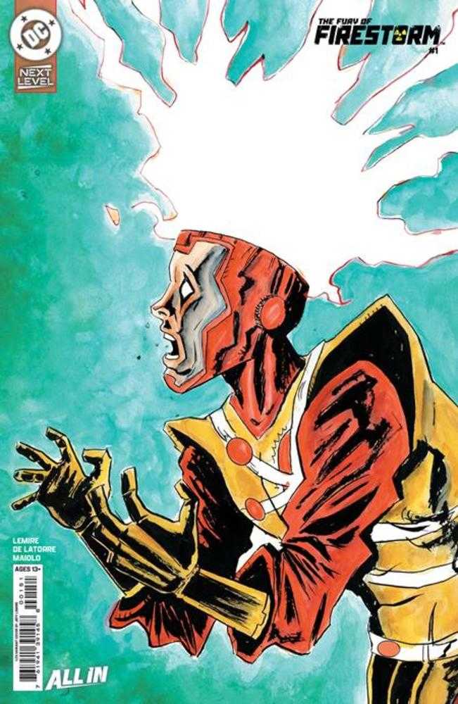 Fury Of Firestorm #1 (Of 6) Cover G 1 in 25 Jeff Lemire Card Stock Variant | Odin's Place