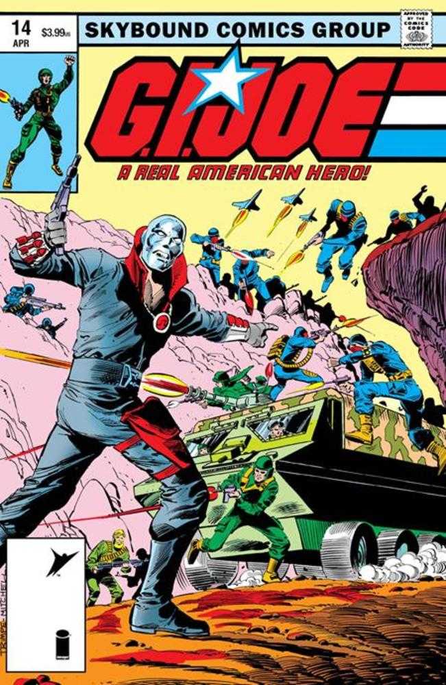 G.I. Joe A Real American Hero #14 Hama Files Edition Cover A Herb Trimpe & Steve Mitchell | Odin's Place