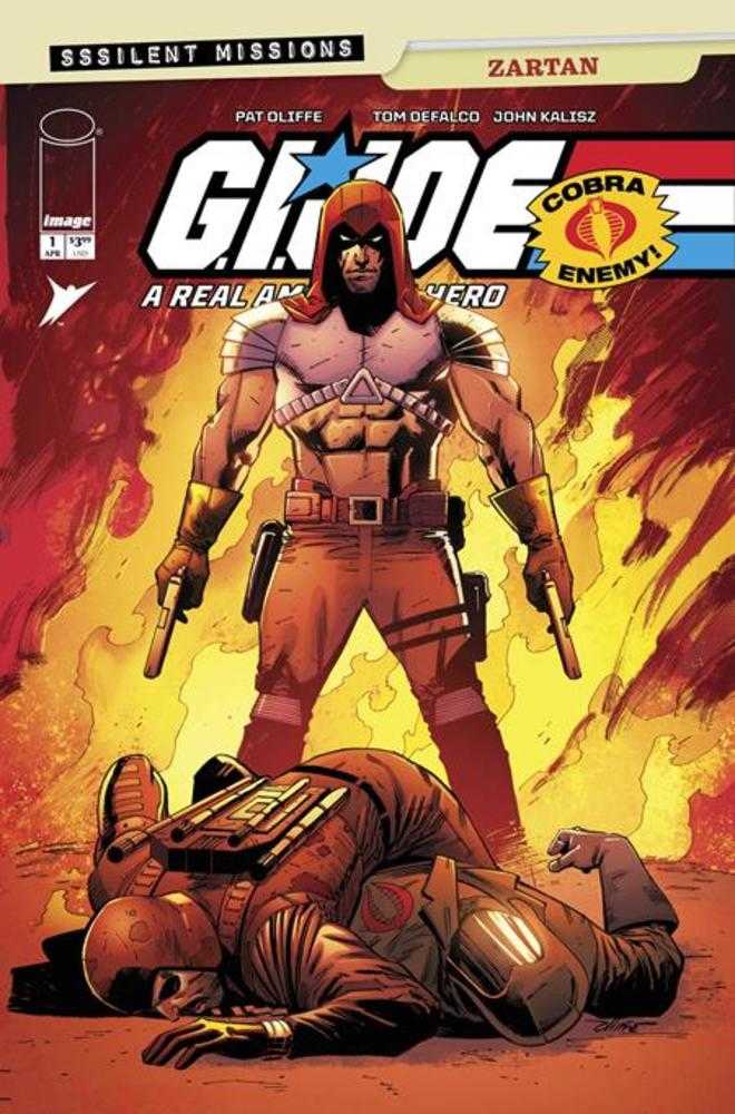 G.I. Joe A Real American Hero Sssilent Missions Zartan #1 (One Shot) Cover A Pat Olliffe | Odin's Place