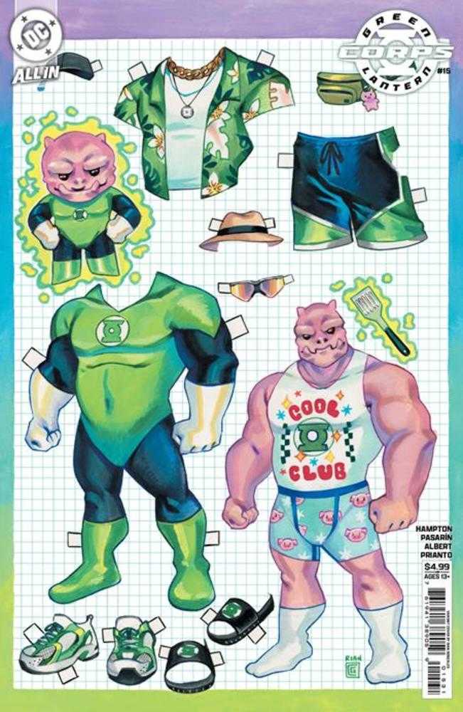 Green Lantern Corps #15 Cover C Rian Gonzales Card Stock Variant | Odin's Place