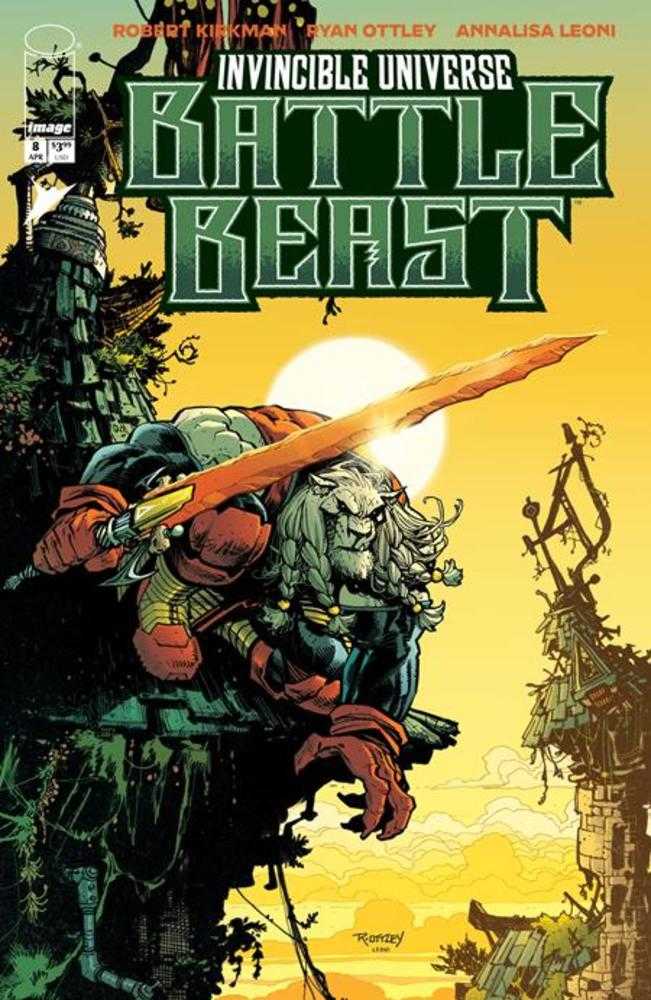 Invincible Universe Battle Beast #8 Cover A Ryan Ottley & Annalisa Leoni | Odin's Place