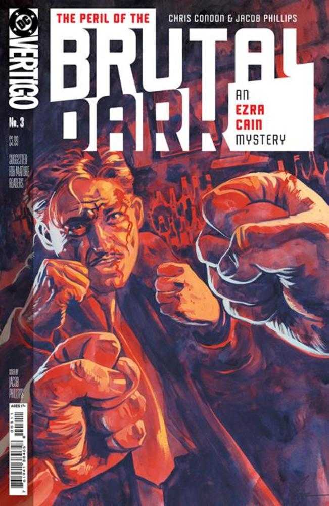 The Peril Of The Brutal Dark An Ezra Cain Mystery #3 (Of 6) Cover A Jacob Phillips (Mature) | Odin's Place