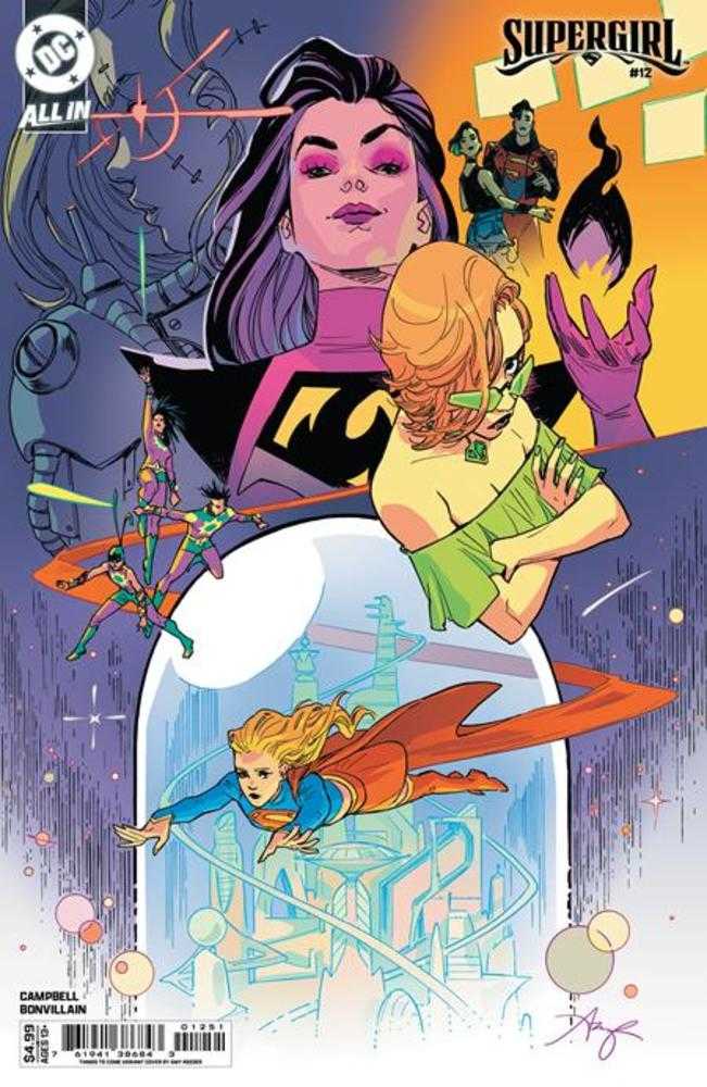 Supergirl #12 Cover E Amy Reeder Things To Come Card Stock Variant (The Reign Of The Superboys) | Odin's Place