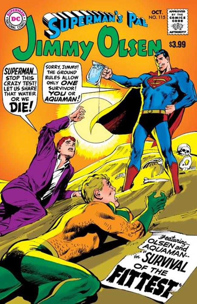 Supermans Pal Jimmy Olsen #115 Facsimile Edition Cover A Neal Adams | Odin's Place