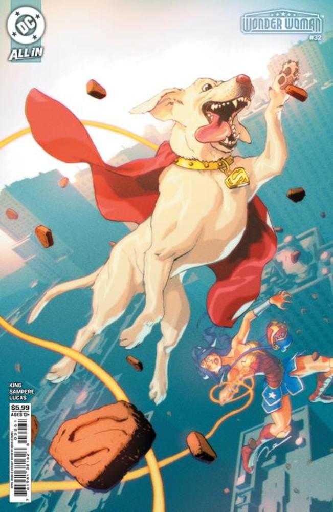 Wonder Woman #32 Cover F Gerald Parel April Drools Card Stock Variant | Odin's Place