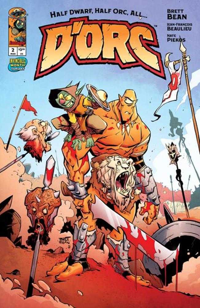 Dorc #2 Cover C Brett Bean Invincible Team Up Variant | Odin's Place