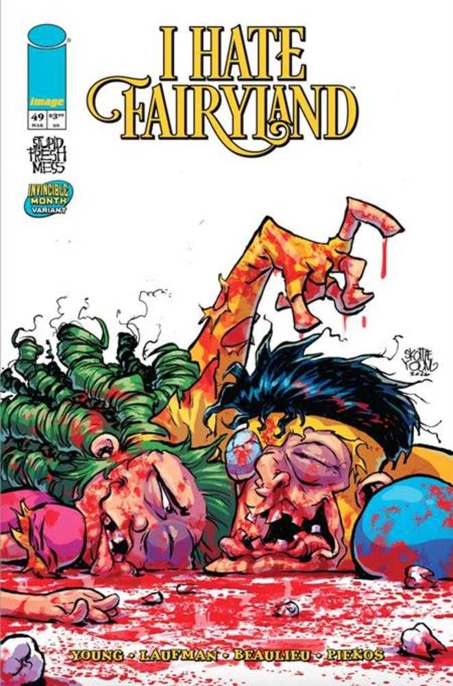I Hate Fairyland #49 Cover D Skottie Young Invincible Team Up Variant | Odin's Place