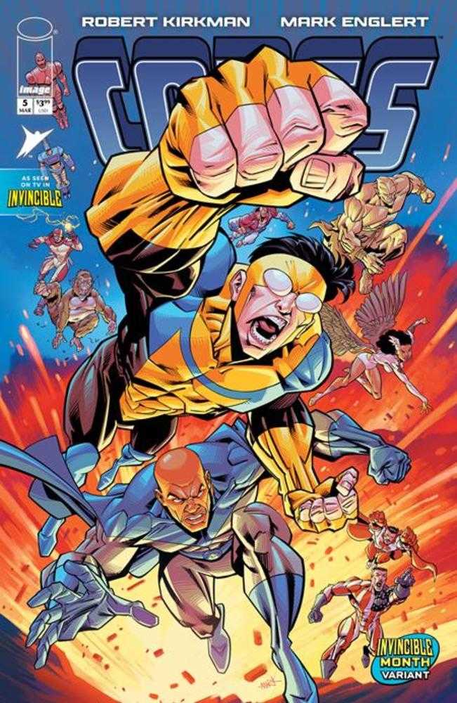 Invincible Universe Capes #5 Cover F Mark Englert Invincible Team Up Variant | Odin's Place