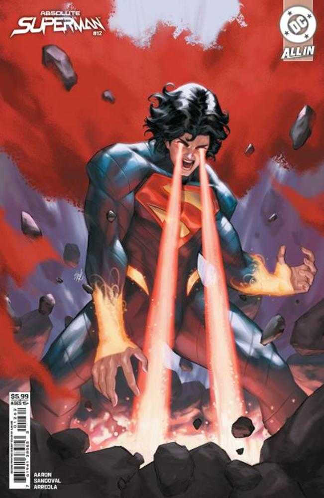 Absolute Superman #12 2nd Print Cover B Ejikure Card Stock Variant | Odin's Place