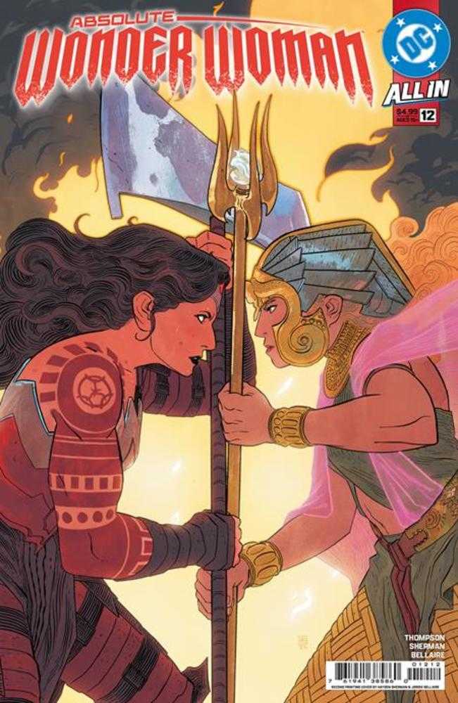 Absolute Wonder Woman #12 2nd Print Cover A Hayden Sherman | Odin's Place