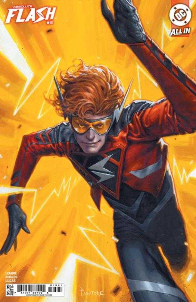 Absolute Flash #15 Cover B Davide Paratore Card Stock Variant | Odin's Place