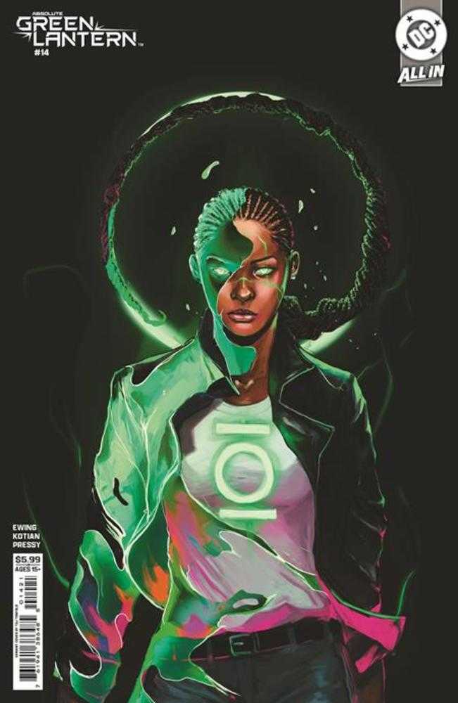 Absolute Green Lantern #14 Cover B Taj Tenfold Card Stock Variant | Odin's Place