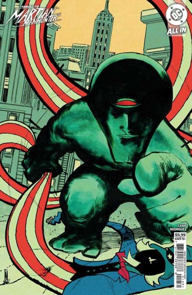 Absolute Martian Manhunter #12 Cover C Werther Dell Edera Card Stock Variant | Odin's Place