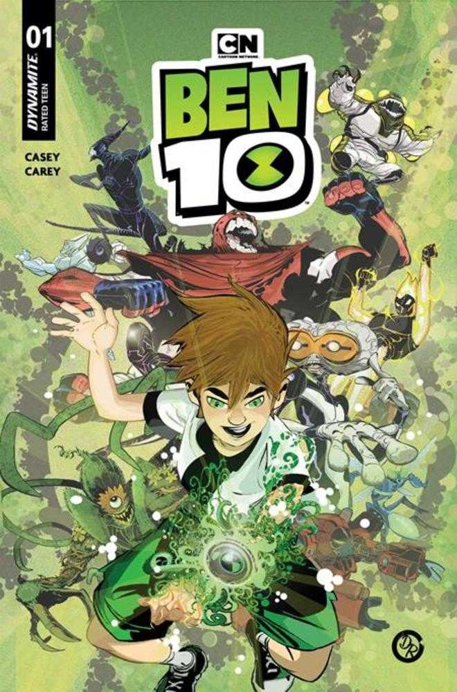 Ben 10 #1 Cover O 1 in 50 Signed Edition By Man Of Action Team Variant | Odin's Place