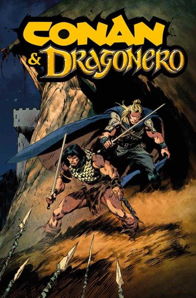 Conan And Dragonero #1 (Of 7) Cover C Roberto De La Torre Foil Variant (Mature) | Odin's Place