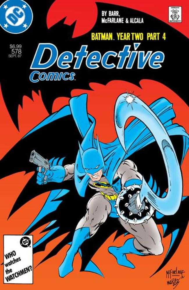 Detective Comics #578 Facsimile Edition Cover C Todd McFarlane Foil Variant (Year Two Part 4 Of 4) | Odin's Place