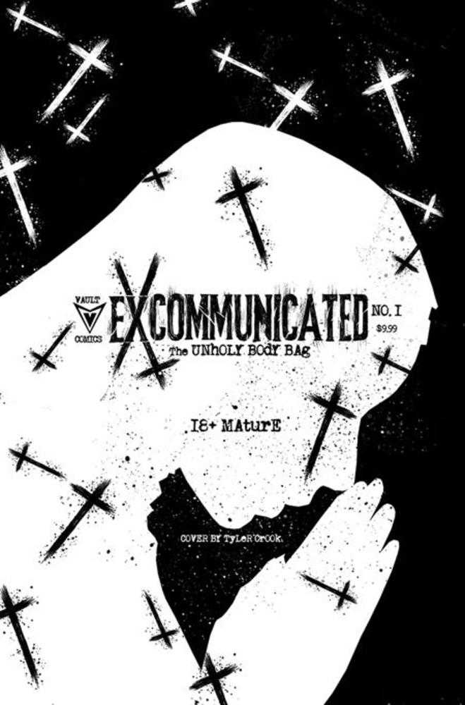 Excommunicated #1 Cover G Tyler Crook Extreme Unholy Black Bag Variant (Mature) | Odin's Place